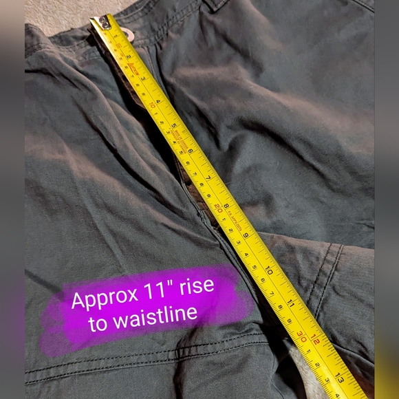 Linvich size 40* BNWOT, men's grey cargo shorts, lots of pockets - Picture 4 of 13